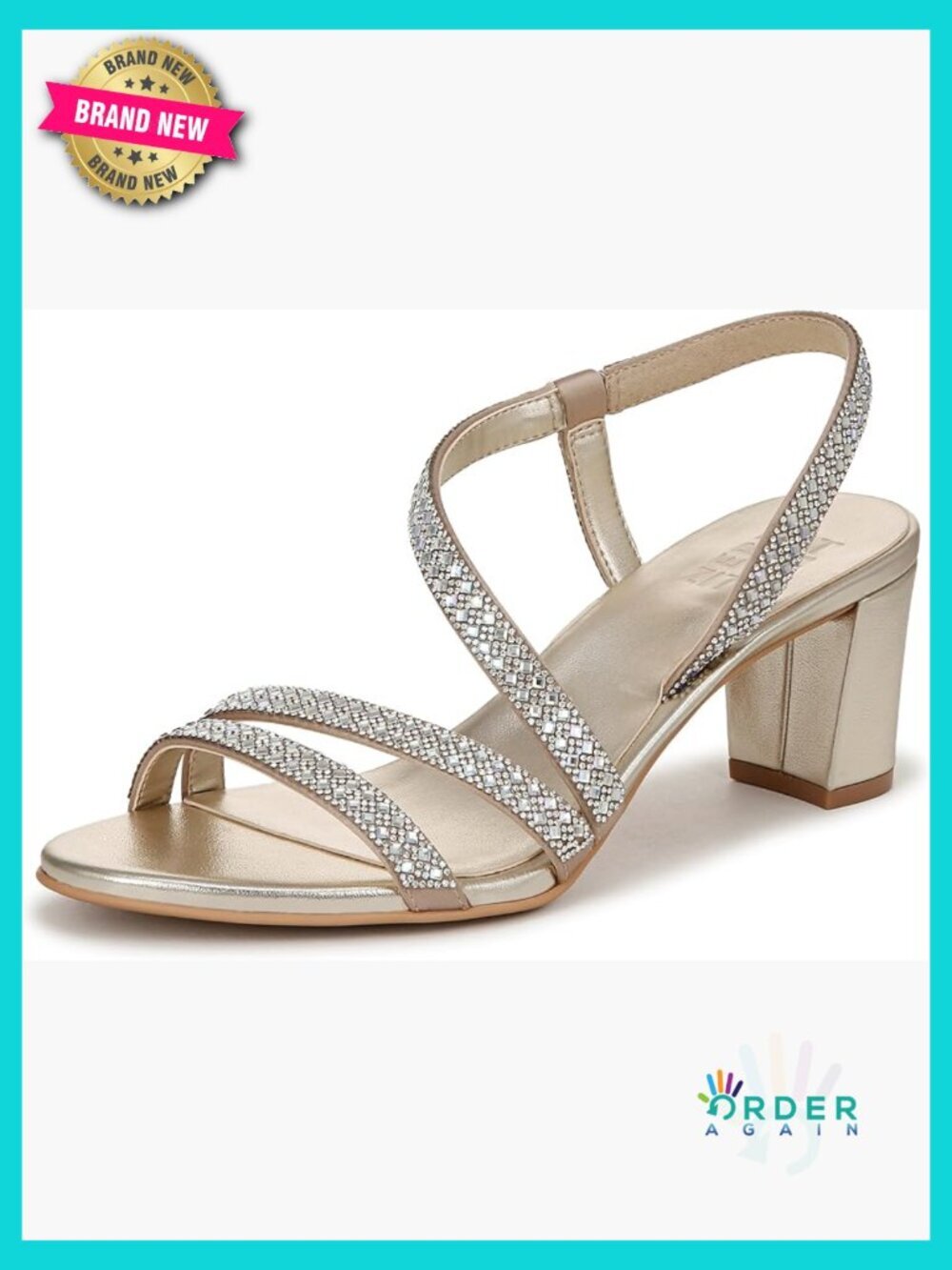 Strappy Block Heel Satin Sandals Adjustable Buckle Dressy Open Toe Heeled
